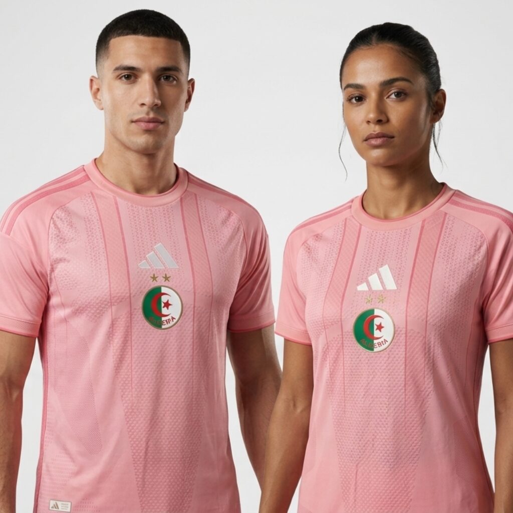 Maillot Algérie Concept 2026 Rose MA2026-R1 - Original Algérie DZ Image de Maillot Algérie Concept 2026 Rose MA2026-R1 - Original Algérie SPORTIFY.DZ
